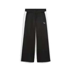 PUMA Womens T7 Low Rise Pants Casual - Black