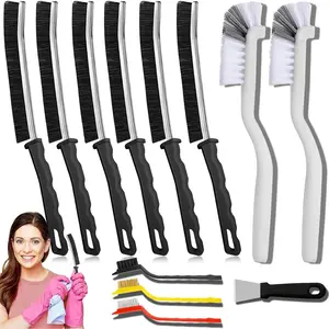 Crevice Cleaning Brush,Multifunctional Cleaning Brush Tool, Bathroom Gap Brush, Small Cleaning Brush, Grout Brush, Kitchen Brush,
