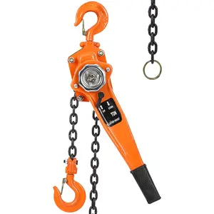 GARVEE Manual Lever Chain Hoist Series: Heavy Duty, Versatile Lifting Solutions with 360° Rotation Hooks for Garages, Automotive, and Industrial Use, Available in Various Capacities (0.25 to 3 Ton) and Lift Heights (5 to 20 Ft)