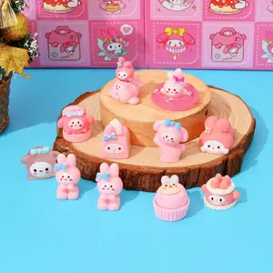 12-Piece Blind Box Sticker Set, Mini Doll Models for Role-Playing, Perfect Birthday Gift & Student Rewards, Ideal for Collectors