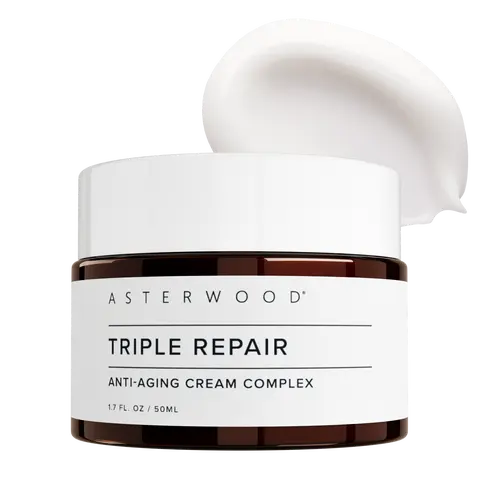 Triple Peptide Cream - Matrixyl 3000 + Argireline + Vitamin C + Hyaluronic Acid - Wrinkle-Smoothing Face Cream, Anti-Aging - 1.7 Fl Oz