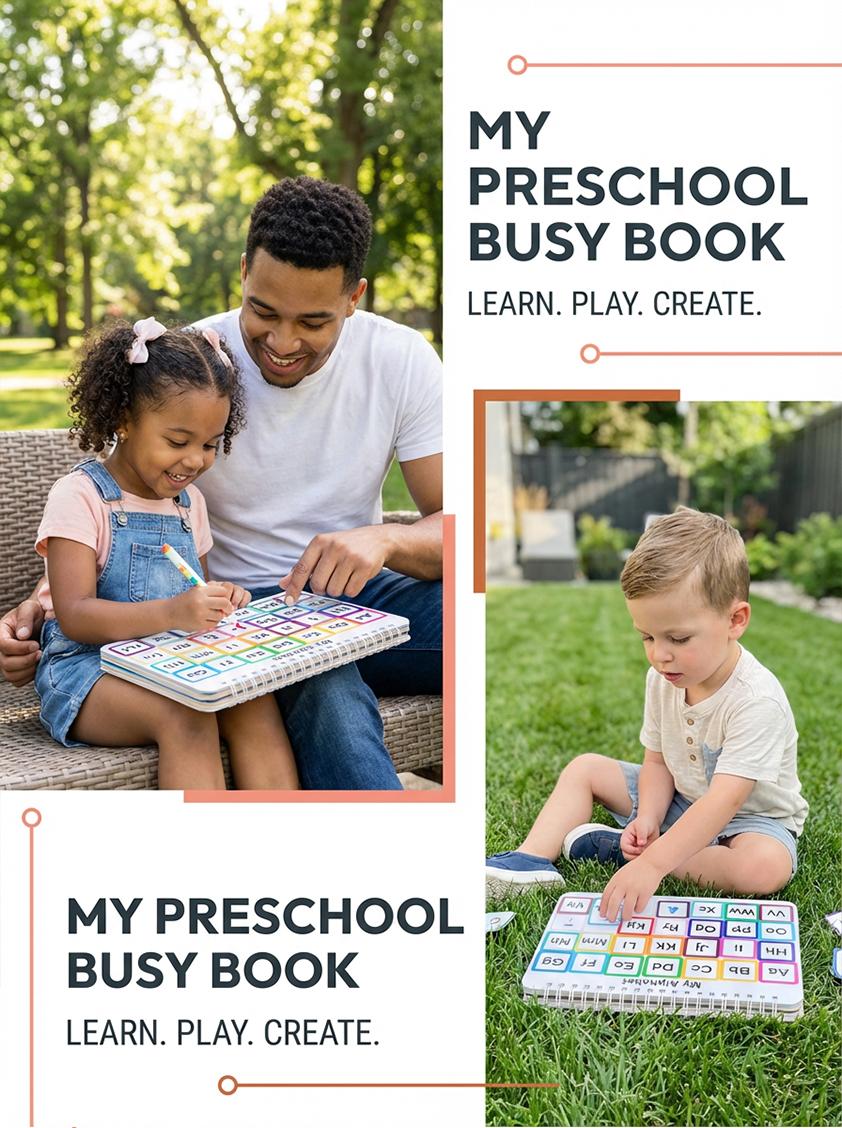 [30 Activities] Mallify Montessori Busy Book for Kids, Preschool Learning Activities, Toddler Busy Board, Gifts for Toddlers, Busy Tots Bilingual Toddler Markers, Travel Student Painting Supplies, Teaching Supplies, mothersdaygift, #dealsforyoudays detail 2