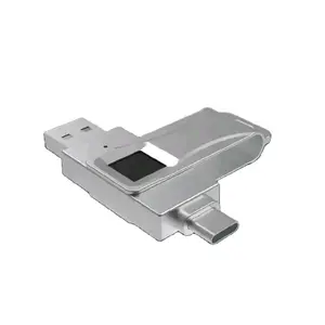 USB-A USB-C Finger Print Sensor Flash Drive Hard Drive External Storage with app two sided