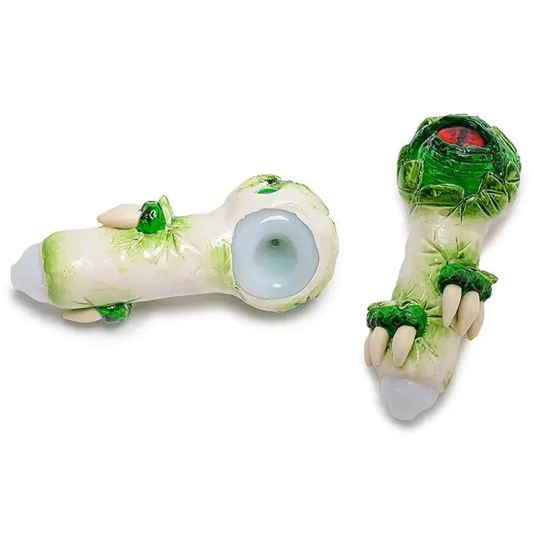 Clay Monster Teeth Handpipe