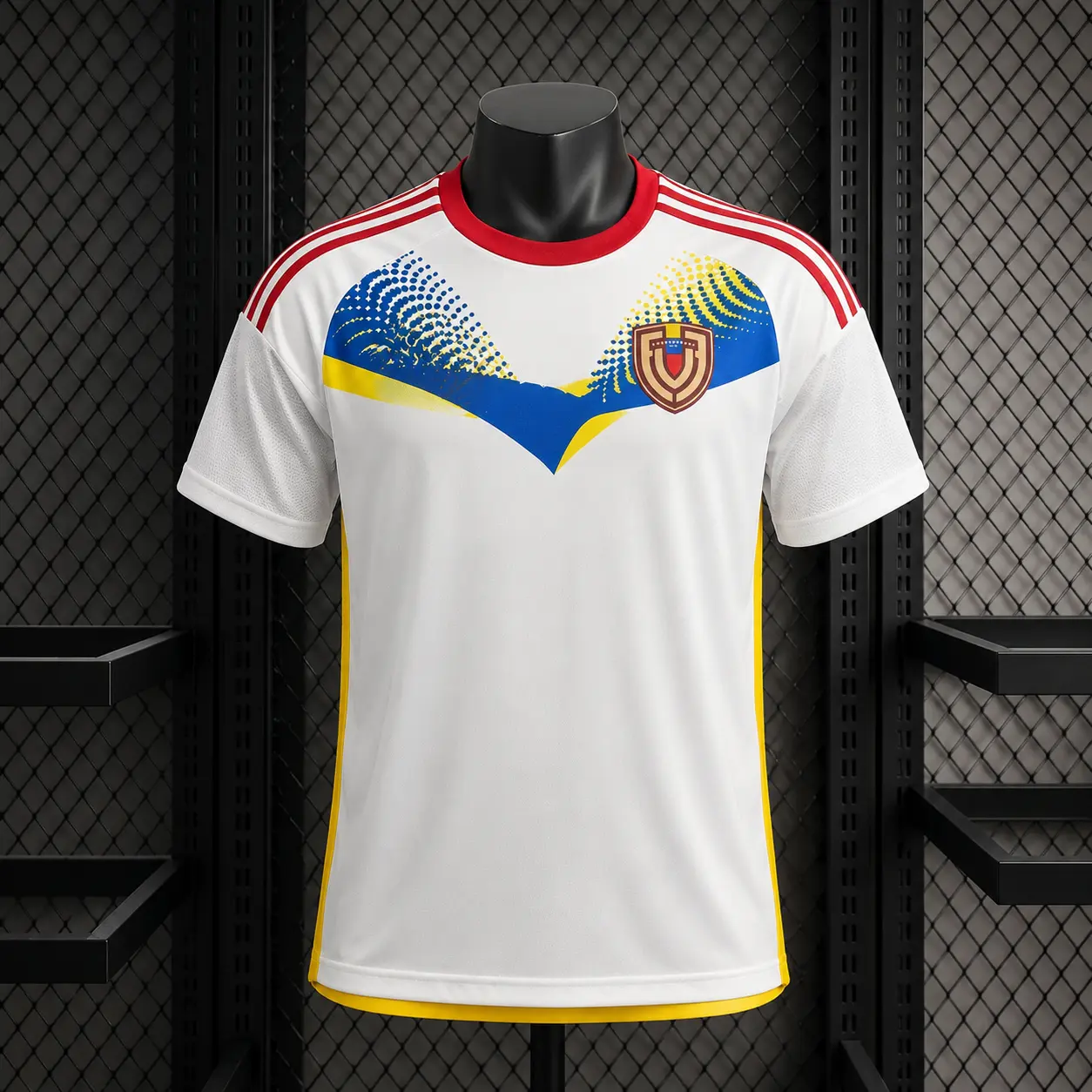 Venezuela 2024 Away Soccer Jersey - Full Print Logo