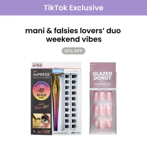 [TikTok Exclusive] imPRESS Mani & Falsies Lovers' Bundle - Weekend Vibes Duo