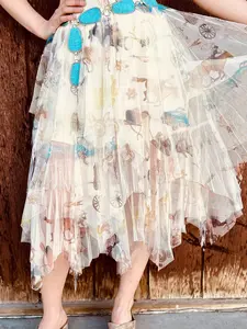 Origami Wild West Skirt of Many Layers