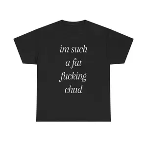 im such a chud T-Shirt Chud Meme Text Unisex Cotton Tee Bold Design Comfortable Everyday Wear