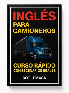 Inglés para camioneros Todo el Inglés que Necesitas como Camionero en Estados Unidos – Curso Rápido con Audios y Escenarios Reales Spanish Edition book from Paperback