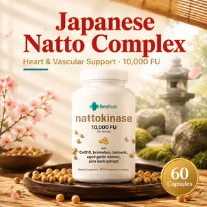 Daily Natto Complex Capsules for Vascular Wellness Support