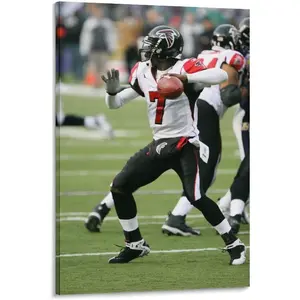 Michael Vick Sports Star Poster (1) Poster Decorative Painting Canvas Wall Art Living Room Posters Bedroom Painting