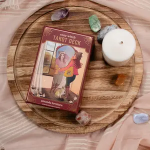 The Cozy Witch Tarot Deck and Guidebook by Amanda Lovelace