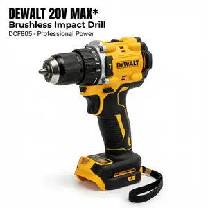 DeWalt DCF805 20V Brushless Impact Drill 90Nm Power tool set high torque impact wrench