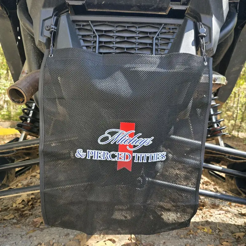 Micheys & Tiddies Mesh SXS Trash Bag - Durable & Reusable for Outdoor Use