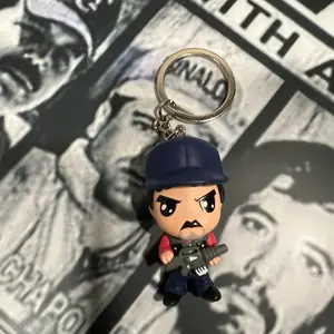 Guzman Loera el chaparrito 701 key chain