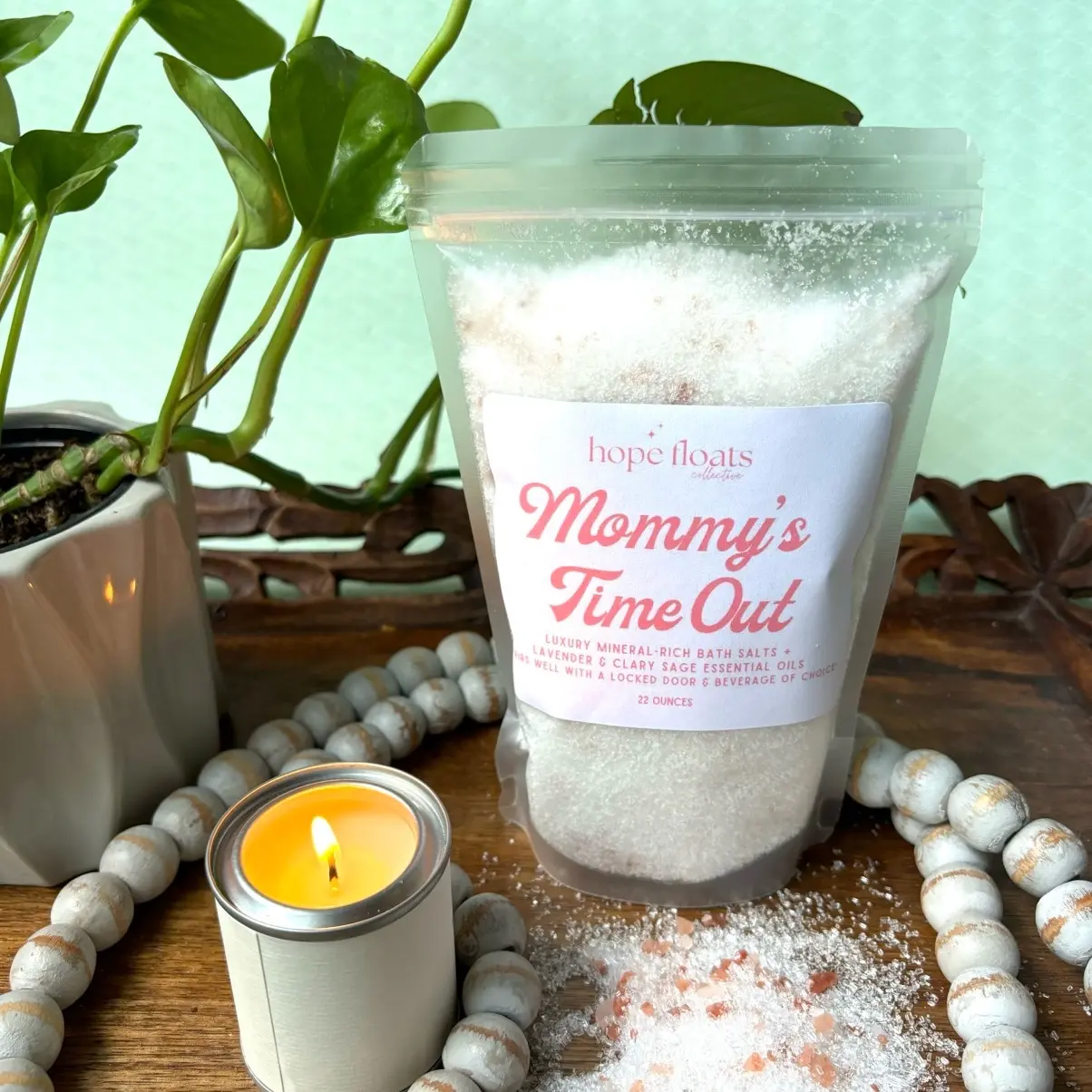 Mommy's Time Out- 22oz Luxury Mineral-Rich Bath Salts