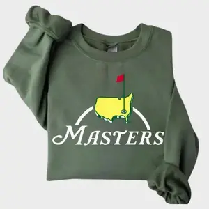 [Flash Sale Up To 50%] Masters Augusta National Sweatshirt, Golf Tournament Shirt, Classic Logo Golf Apparel, Trendy Gift For Men & Women