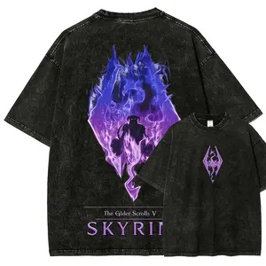The Elder Scrolls Unisex Fit Washed T-Shirt 3