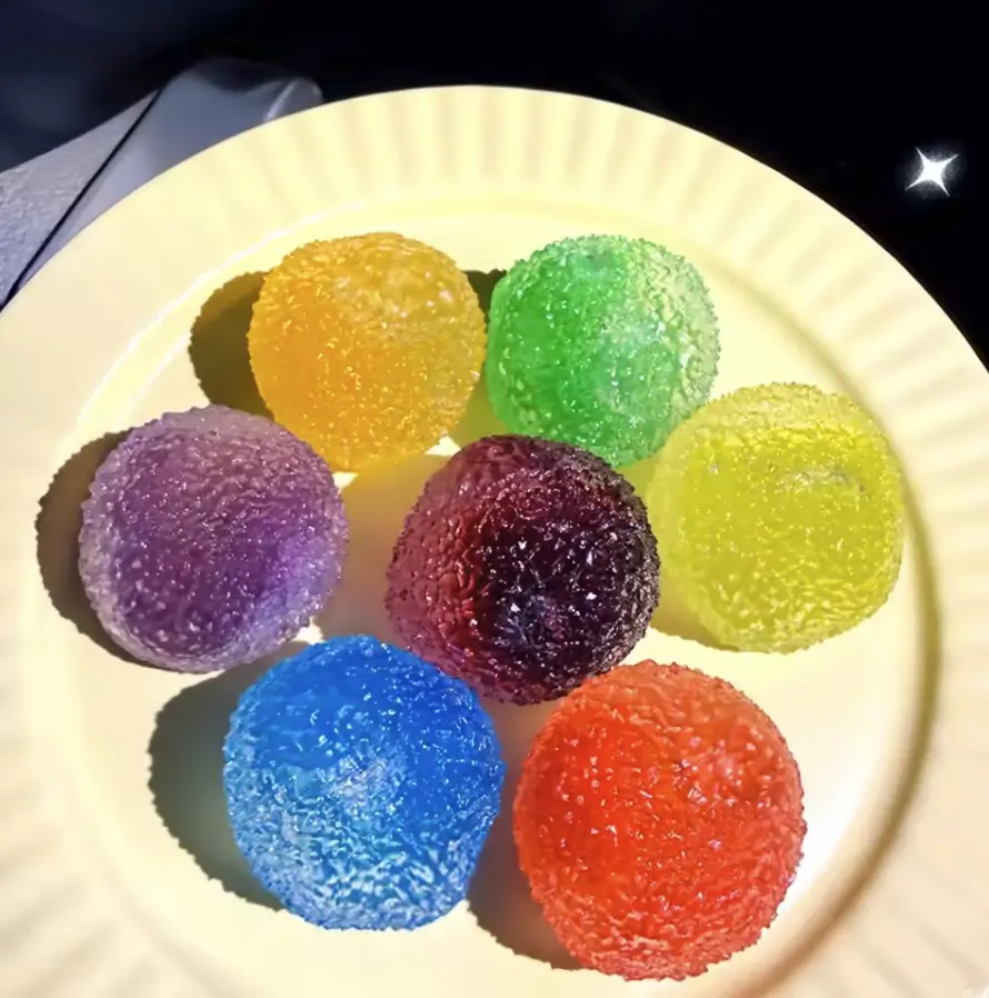 Asmr Jelly Ball Satisfing 2026 New Design TPR Squeeze Squishy Balls Fidget Toy Maltose Stress Ball Toys