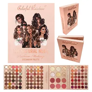 Colorful Rainbow The Natural Nude Mega Eyeshadow Palette - 300 Blendable Tones Ultra Pigmented Matte & Shimmer Finishes for Effortless Makeup Looks  eye shadow