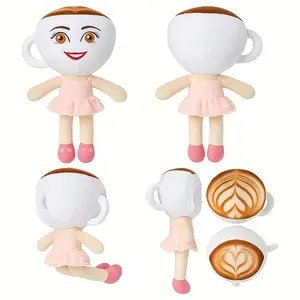 Tung Tung Sahur Plush Pillow Soft Linen Design Soothing Stuffed Doll Squishy Dumplings Pink Stuffedtoy Adorable Versatile Use for Bedrooms Living Rooms