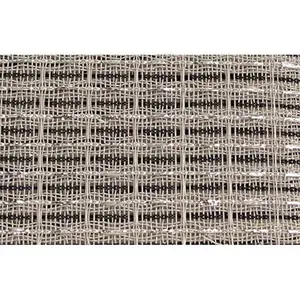 Amp Grill Cloth - Black/White/Silver, 59" Wide