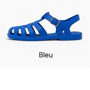 LKS-LCB Bleu Sandals for Women Men ( unisex ) Rubber Shoe Summer