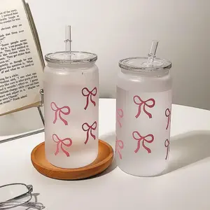 Minimalist Frosted Matte Butterfly Water Cup with Lid, Lightweight Versatile Plastic Cup for School, Office, and Travel for Men and Women Tumbler