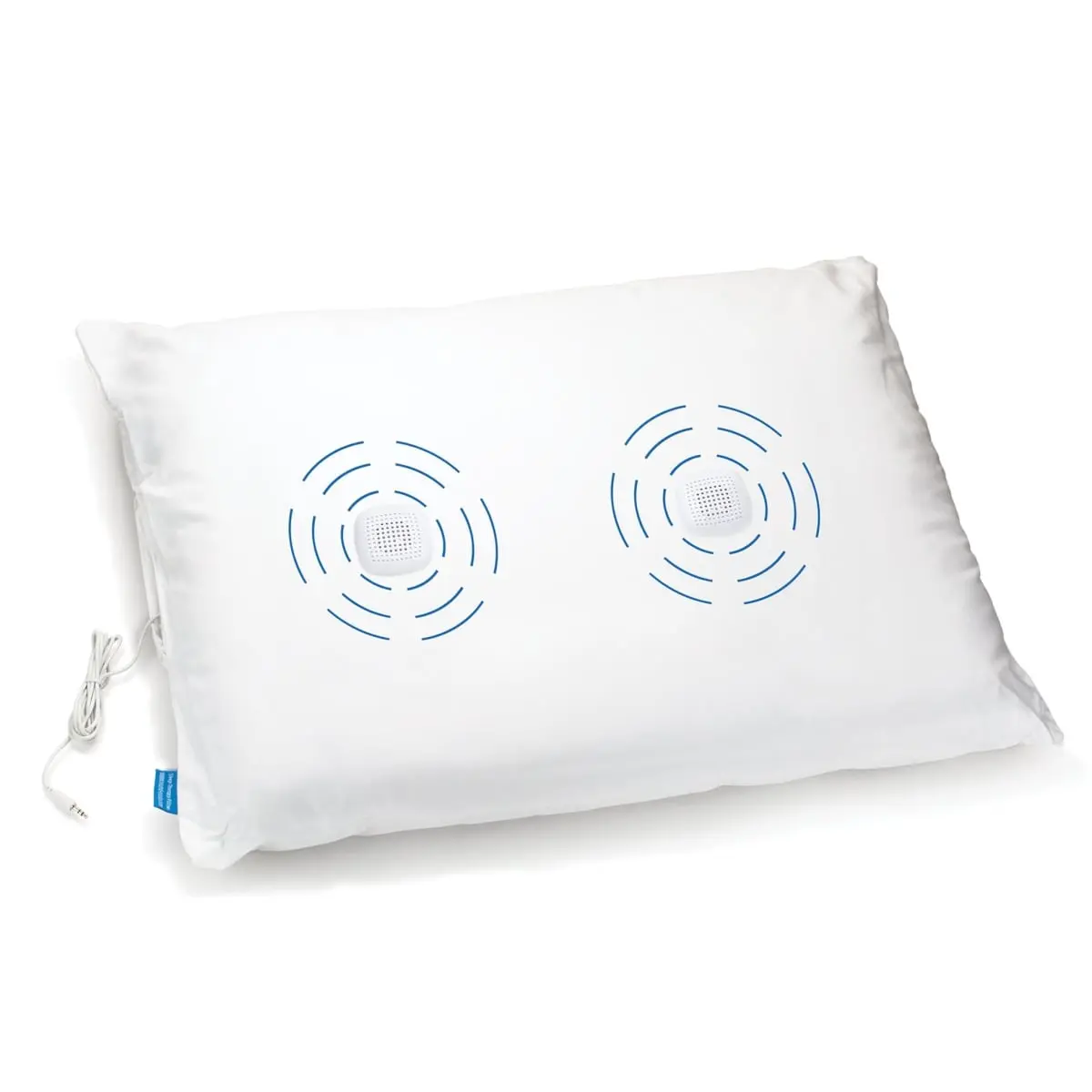 Harris Communications Sound Oasis SP-151 Sleep Therapy Pillow - 20" x 26", High Fidelity Sound, Volume Control, Removable Ultra-Thin Speakers, Machine Washable Bedding Pillow, Removable Speakers
