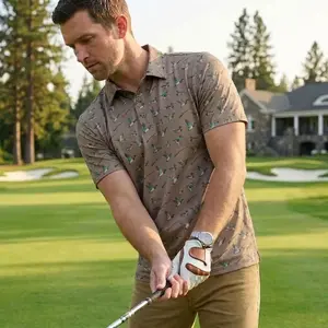Duck Inspired Golf Polo for Men – One More Pass Outdoor Performance Shirt