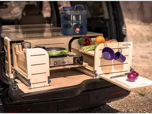 XK-WD1000 Overland Kitchen Box: All-in-One Camping Solution for Washing, Chopping, and Cooking