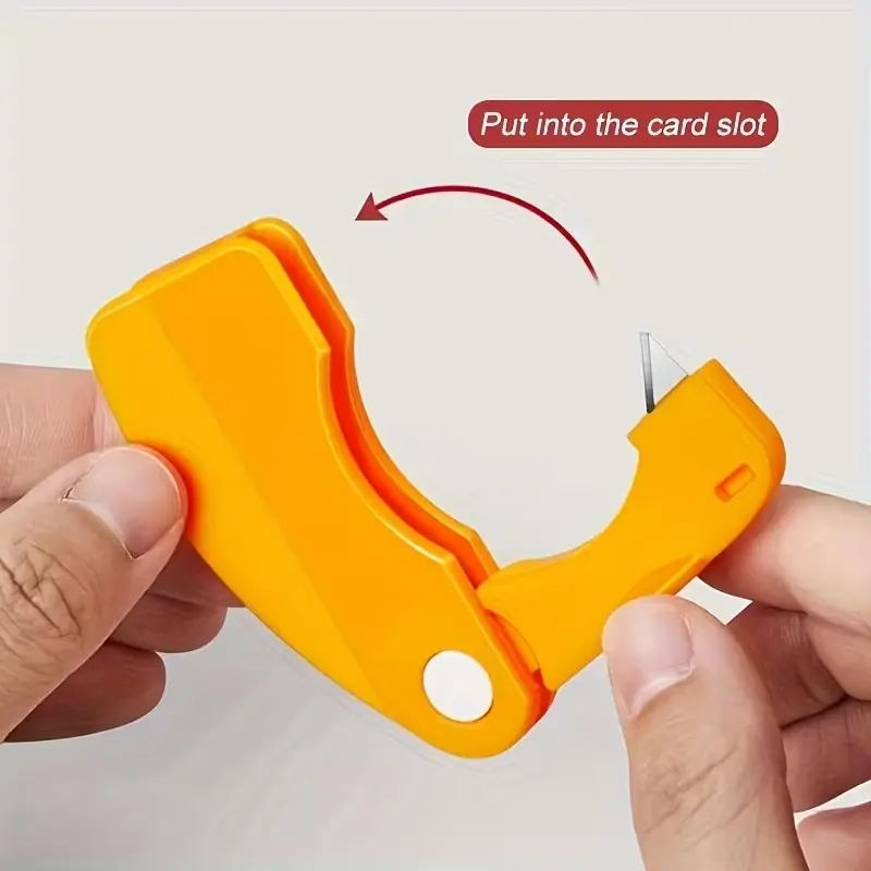 Portable Folding Orange Peeler – Multi-Functional, Easy-Grip Metal Fruit Slicer and Peeler, No Electricity Required, Food Contact Safe, Ideal for Kitchen Use, Orange Peeler