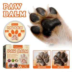 50g Pet Moisturizing Paw Cream for Cats and Dogs Deep Moisturizing Foot Pad Anti-drying Care Cream Pet Moisturizing Paw Cream