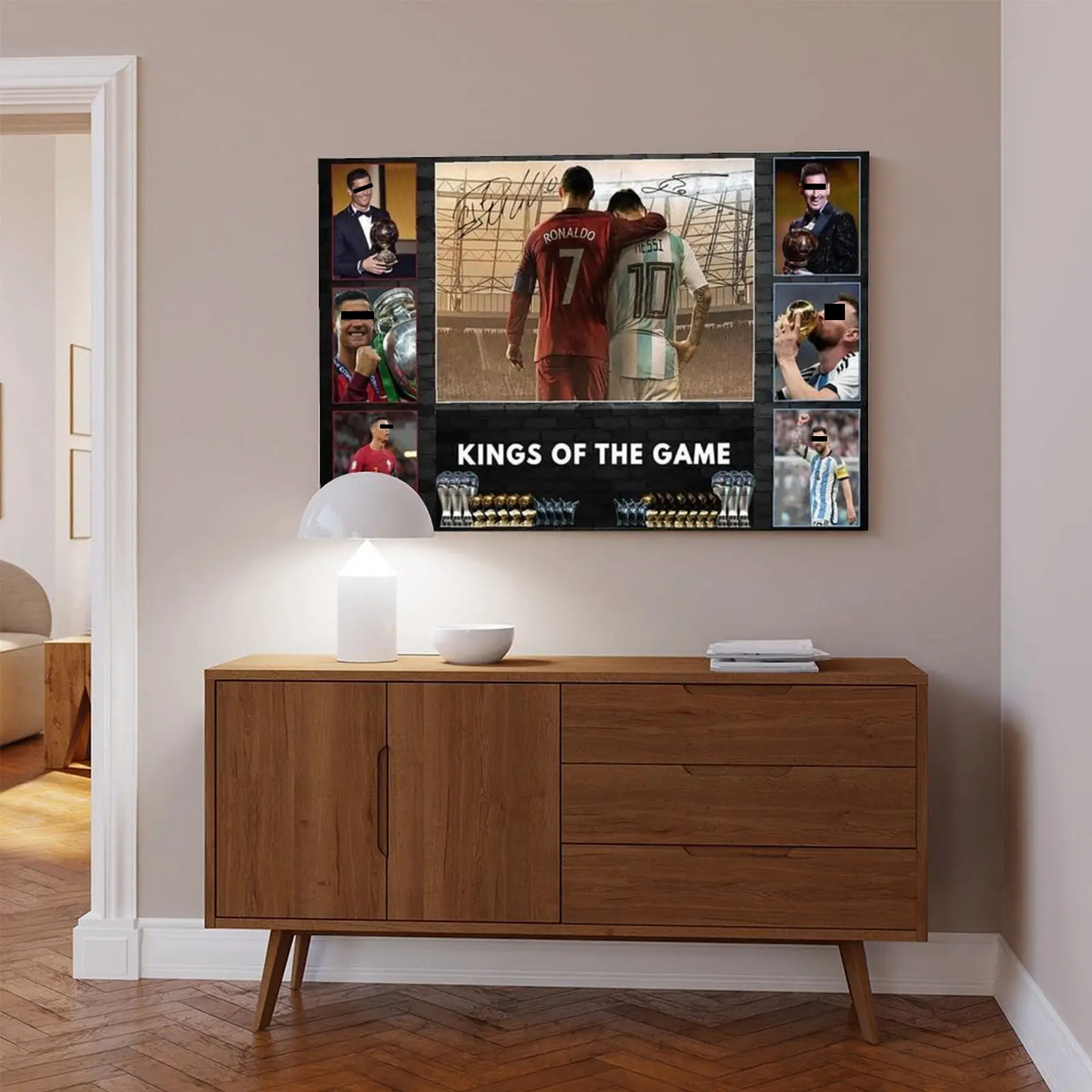 Football Star Poster Decor, Lionel Messi Poster, Perfect Gifts Of Messi Fan, Messi 10, Home Bedroom, Dorm, Office, Living Room, Boy Room Wall Decor