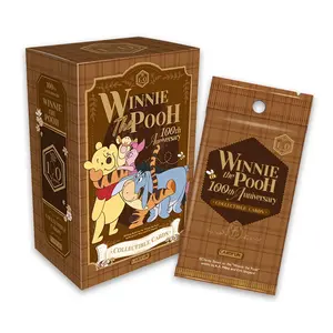 Winnie the Pooh 100th Anniversary 10 Packs Collectible Cards Collection TCG CCG Booster Pack