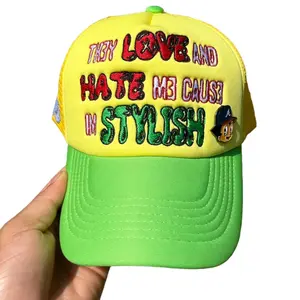 YELLOW NSB TRUCKER CAP