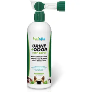 32 oz Professional Enzyme Cleaner & Odor Eliminator for Artificial Grass, Turf, Concrete, Patio & Kennels, Pet Urine Enzymatic Cleaner for Dogs & Cats