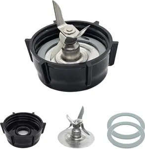 for Oster Blender Replacement  Blender Ice  with Jar Base Cap and Two Rubber O Ring Seal Gasket Accessory Refresh Kit
