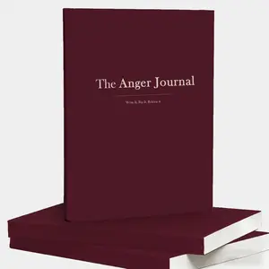The Anger Journal - Write It. Rip It. Release It. | Anger Management Guided Journal | Emotional Release & Mental Health Notebook