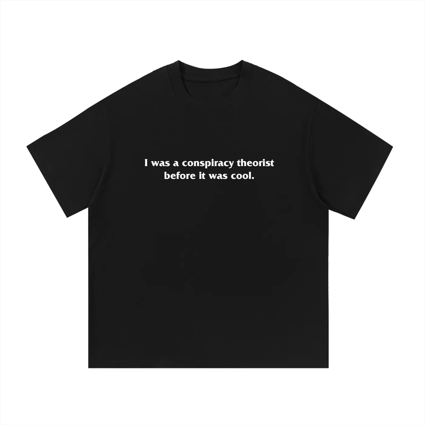 Original Conspiracy Theorist Essential Cotton T-Shirt