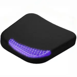 1 PC Large Car Seat Cushion, Travel Cushion, Suitable For Long-distance Travel, Office Sedentary, Relieve Lower Back Pain