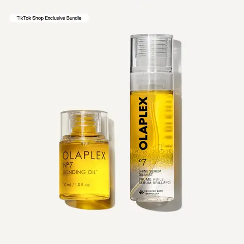 OLAPLEX Two Ways Shine Duo - Nº.7 Bonding Oil + Shine Serum for Instant Shine & Hydration