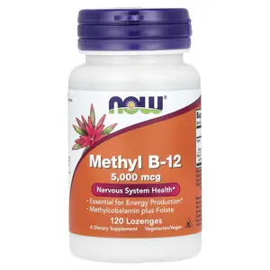 NOW Foods Methyl B-12, 120 Lozenges