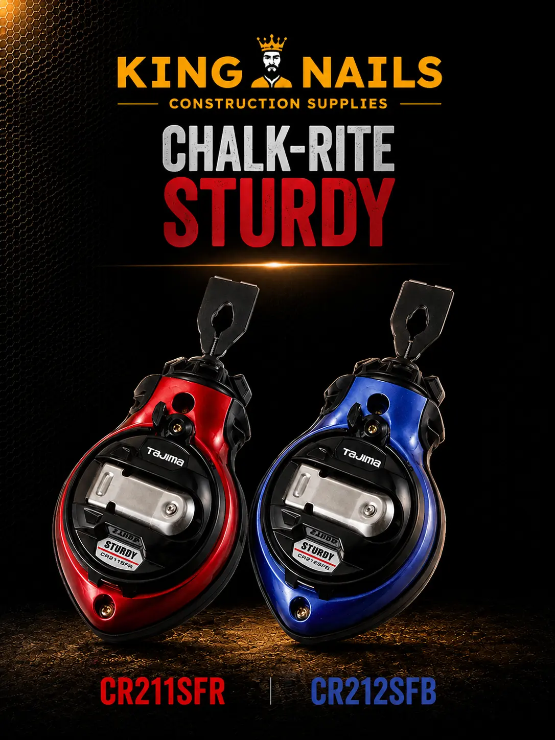Tajima CR211SFR - CR212SSFB Chalk-Rite Sturdy