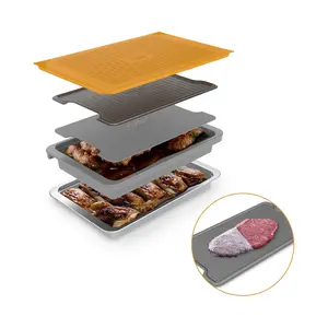 Premium Grill Prep N Serve with Defrosting Tray