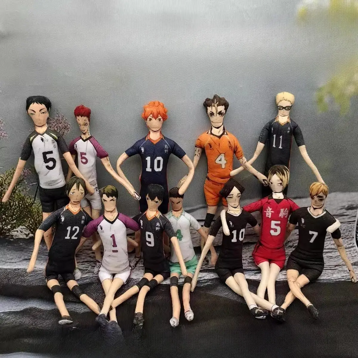 28cm Game Kozume Kenma Kuroo Tetsurou Shoyo Hinata Tobio Kageyama Plush Doll Anime Soft Figure Stuffed Cosplay Toy for Gift