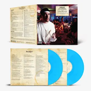 Everlast - Eat at Whitey's (25th Anniversary) - Blue  [VINYL RECORD - LP] Explicit, Blue, Bonus Tracks, Colored Vinyl, Gatefold LP Jacket, 140 Gram Vinyl, Anniversary Ed, Reissue