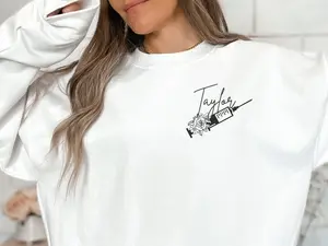 Personalized Botox Dealer Sweatshirt, Custom Esthetician Gift, Dysport Dealer Gift, Botox Medspa Gift, Esthetician Sweater, Esthetician Grad