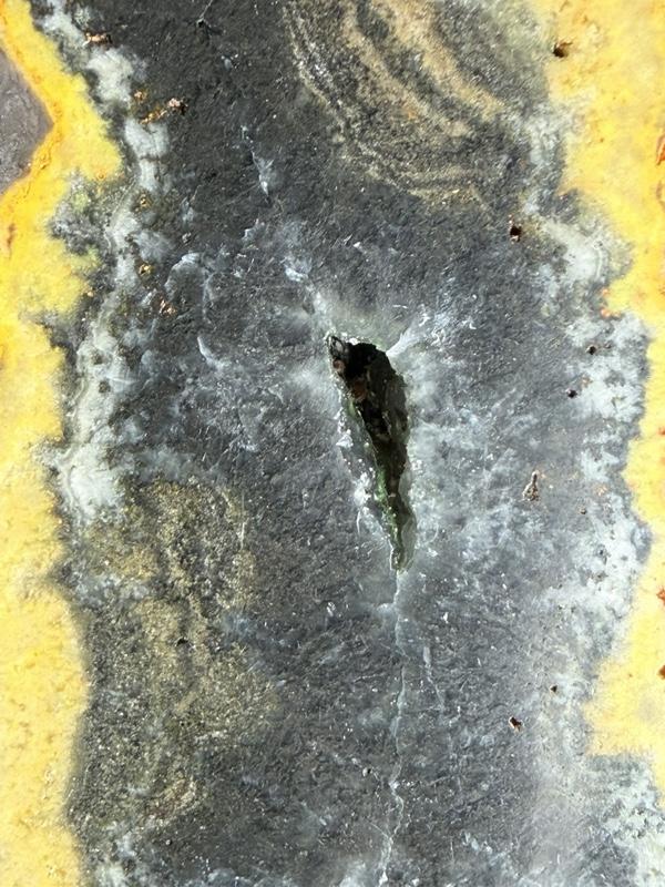 Real Volcanic Bumblebee Jasper | Hand-picked from Indonesia | Vibrant yellow crystal home decor energy