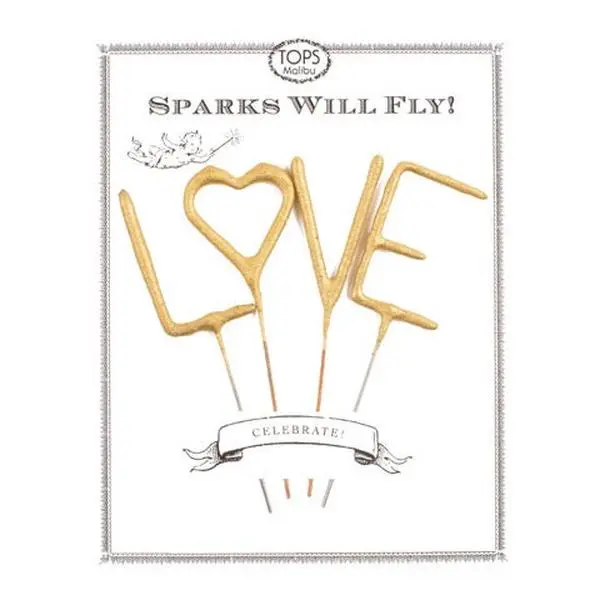 Sparkler Candle - Love Sparkler Candle - Love